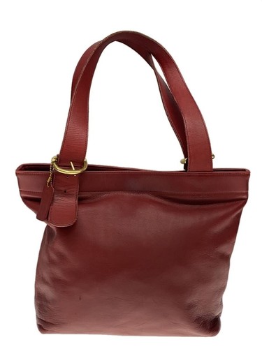 Borsa coach pelle rossa - in,