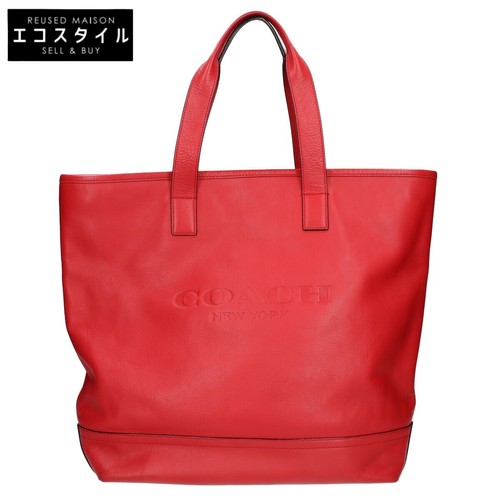Borsa coach rossa pelle - borsa,