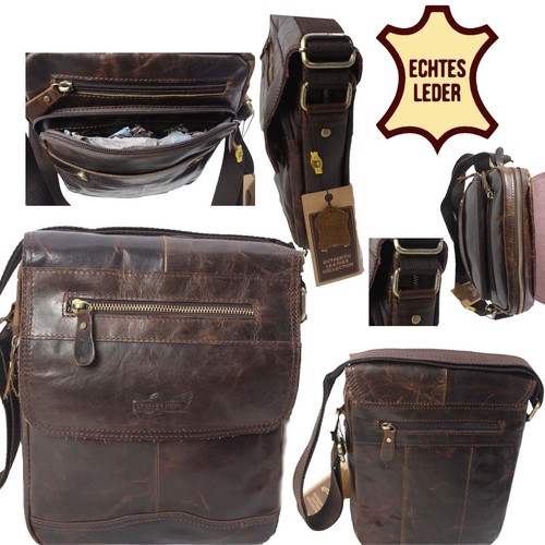 Borsa tracolla vera pelle - in,