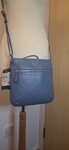 Borsa tracolla blu - blu, denim