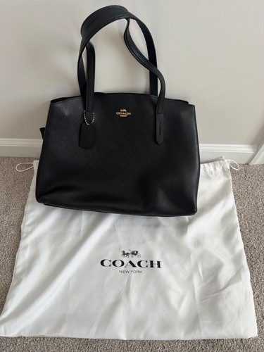 Borsa coach nera pelle - coach,