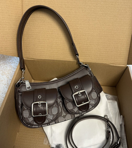 Borsa tracolla marrone - borsa,