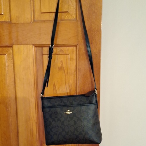 Borsa tracolla coach nera - borsa,