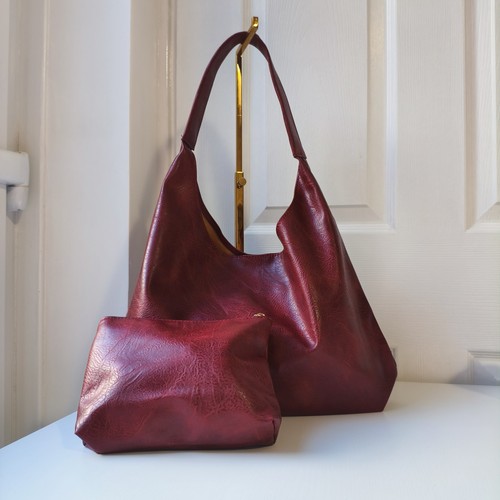 Borsa tracolla ecopelle - borsa, in