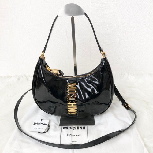 Moschino borsa hobo pelle - moschino,